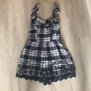 Super cute romper with lace detail